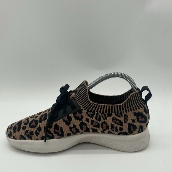 Womens Size 7.5 Skechers Ultra Flex Wild Expedition Shoes Leopard Print Sneakers - Picture 5 of 9